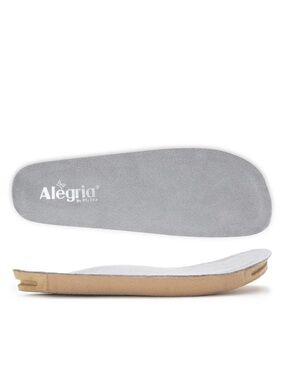 Alegria Removable Insoles in Light Gray and Tan Sz 39/ 9 USA New